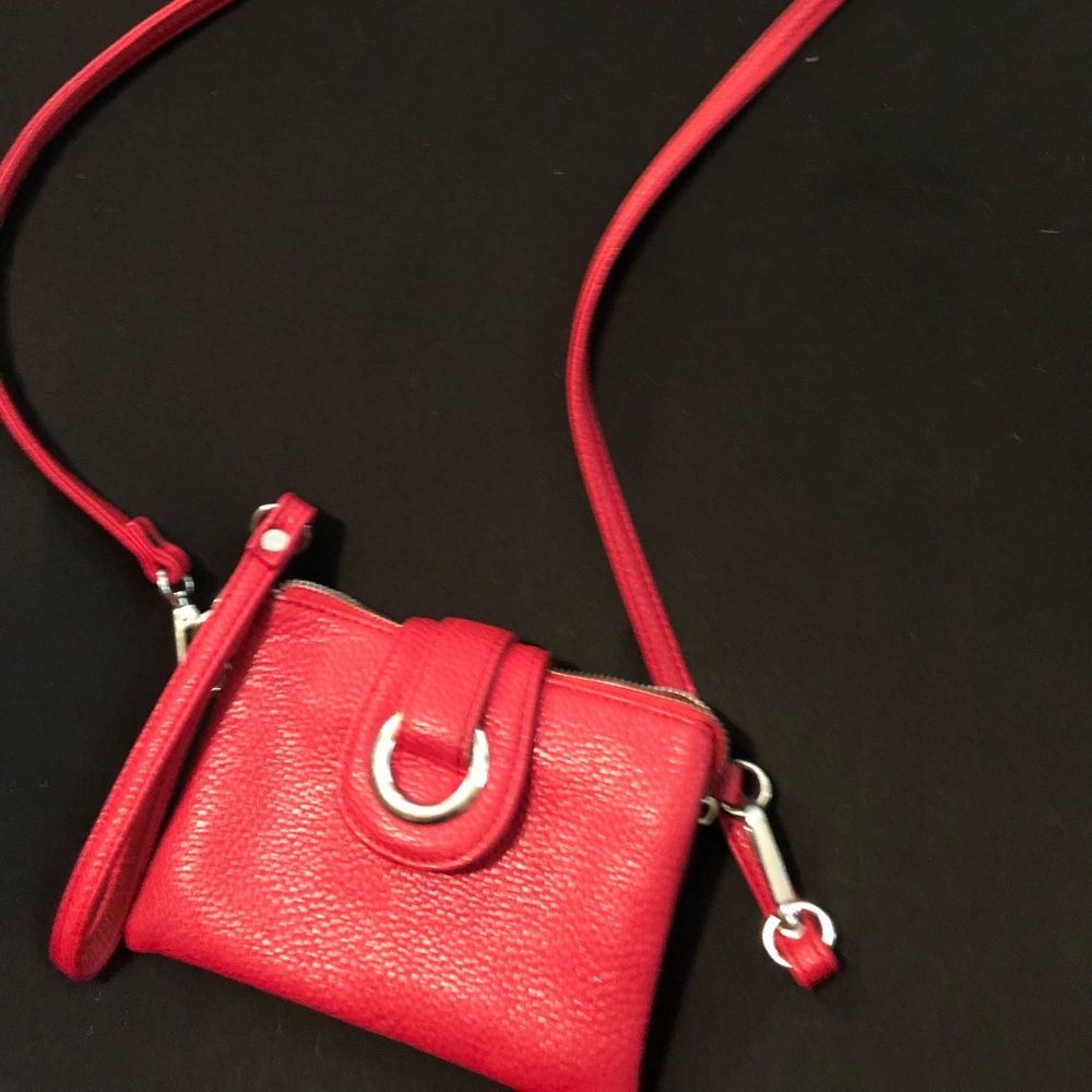 Beautiful cherry red small crossbody